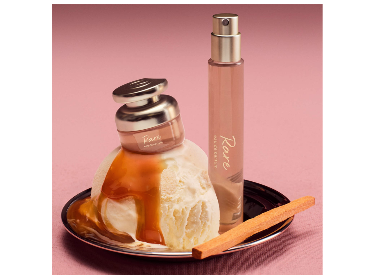 Rare Beauty- Mini Rare Eau de Parfum Set with Vanilla and Caramel