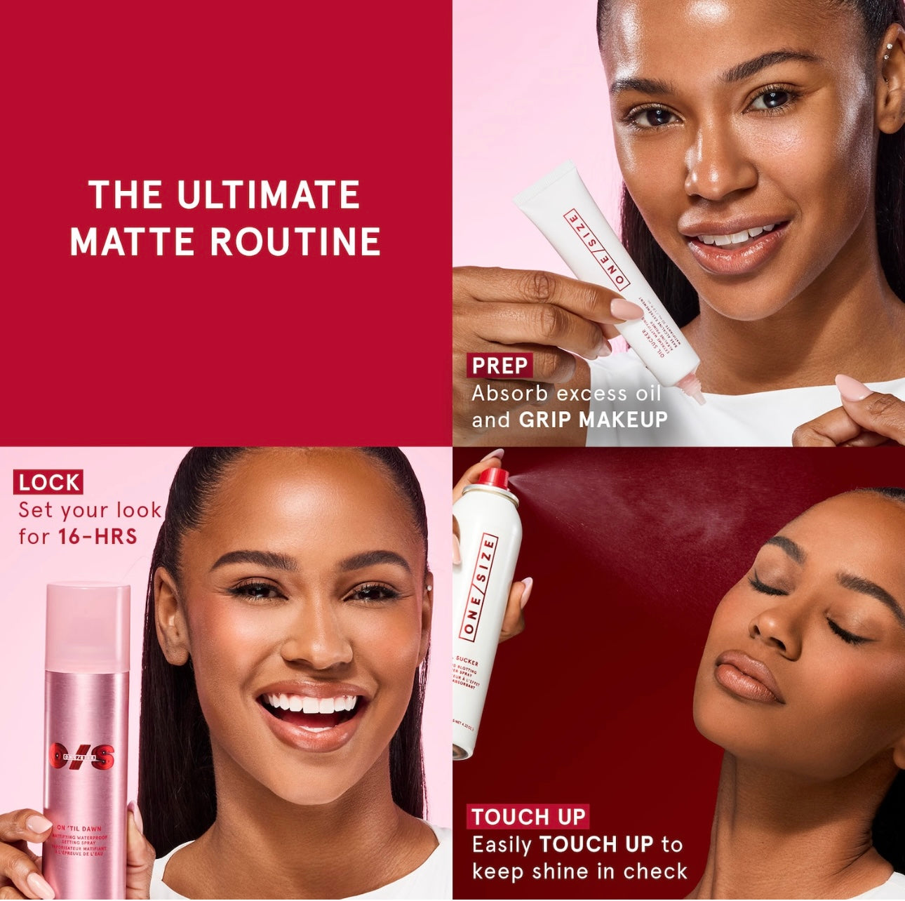 ONE/SIZE- BY PATRICK STARRR Oil Sucker Liquid Blotting Paper Touch Up Spray