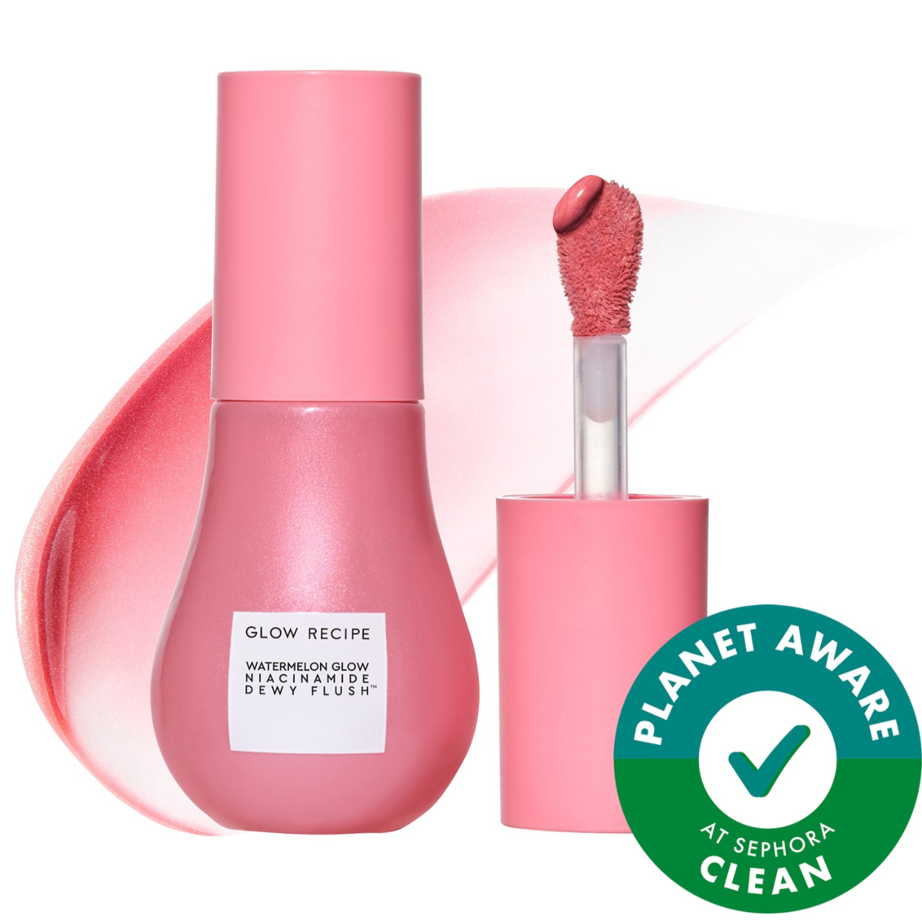 GLOW RECIPE -Watermelon Glow Niacinamide Dewy Flush -
Brightening Serum Blush