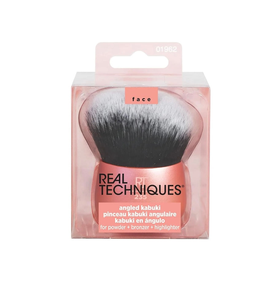 Real Techniques- Angled Kabuki Brush, For Body Bronzer or Foundation Application