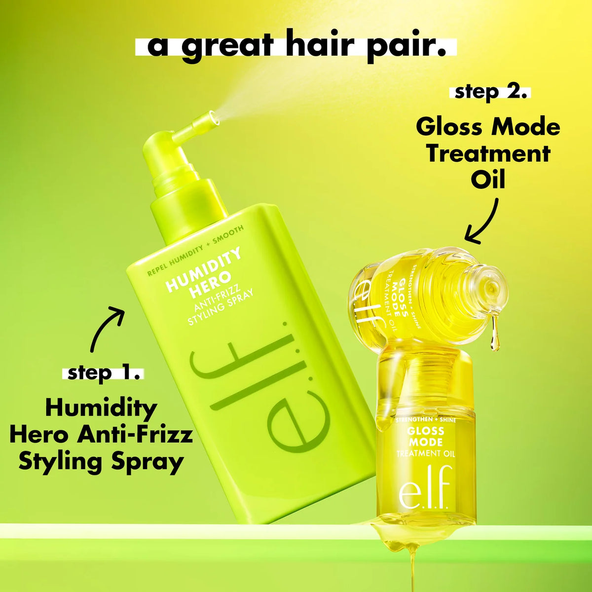 Elf- Humidity Hero Anti-frizz Styling Spray