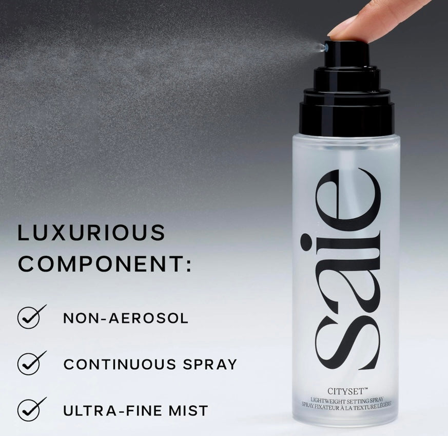 Saie- CitySet™ Ultra-Fine Mist Setting Spray with 16 Hour Wear