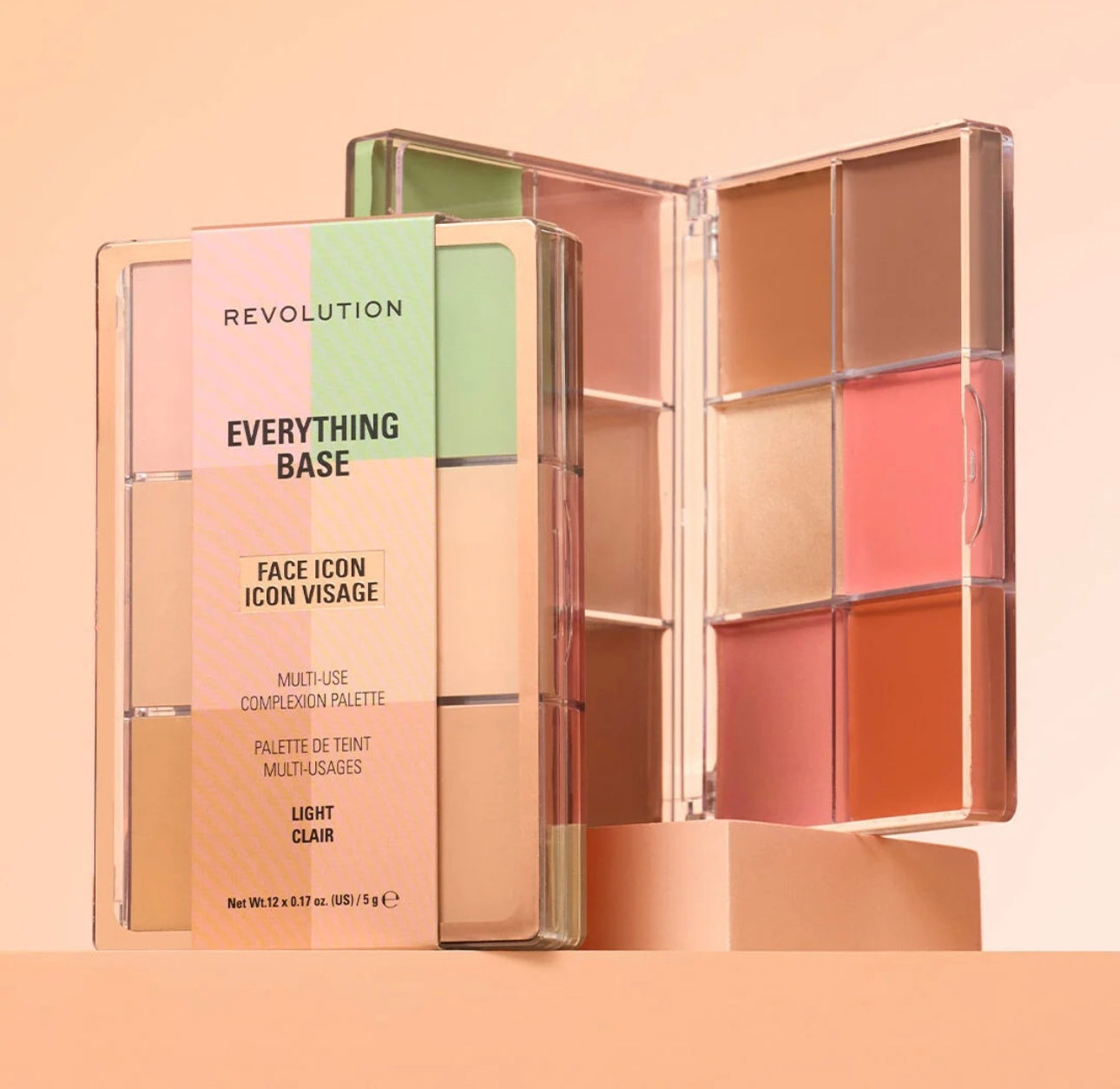 Revolution- Everything Base Face Icon Complexion Palette