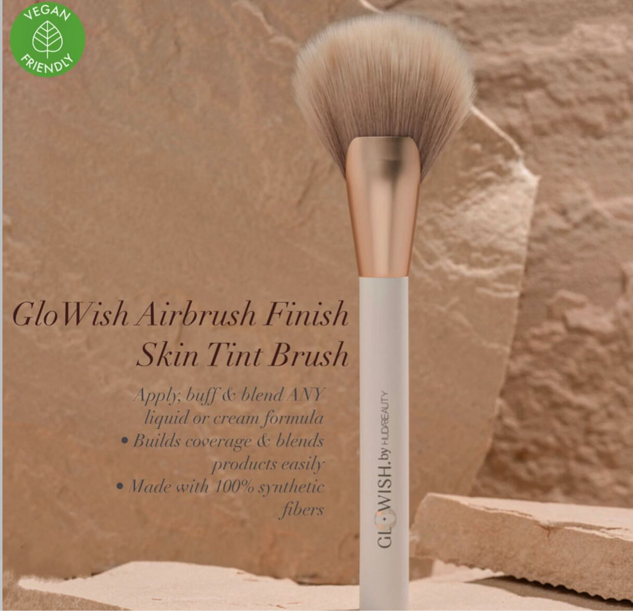 Huda Beauty-GloWish Airbrush Finish Skin Tint Brush