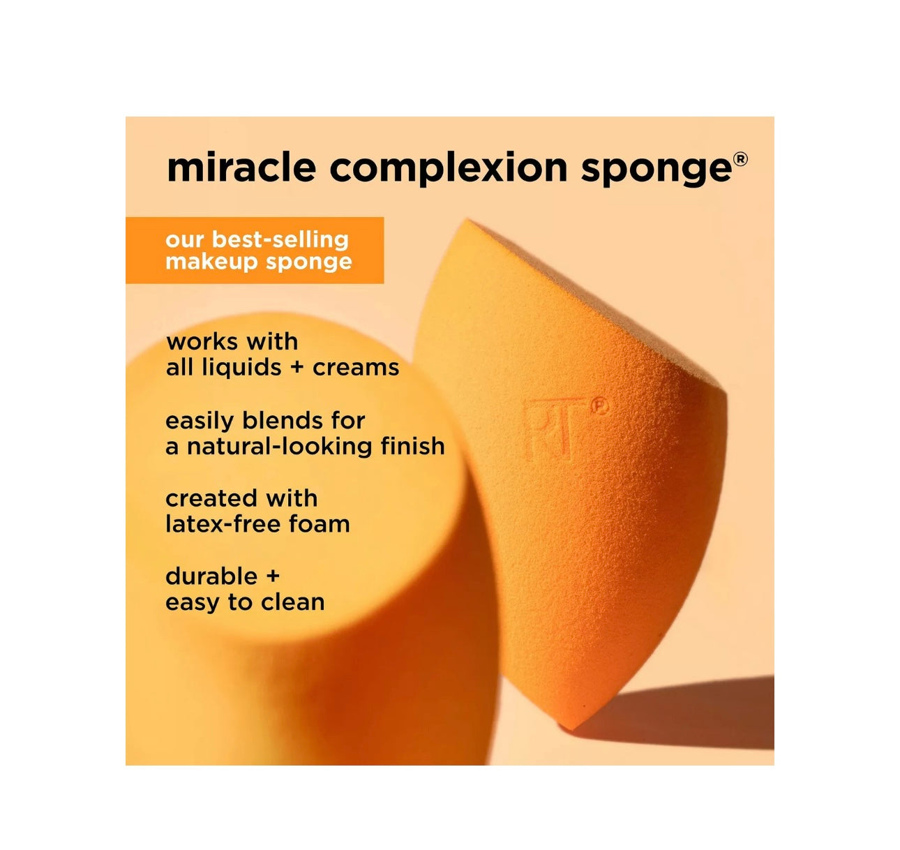 Real Techniques- Miracle Complexion Makeup Blending Sponge
