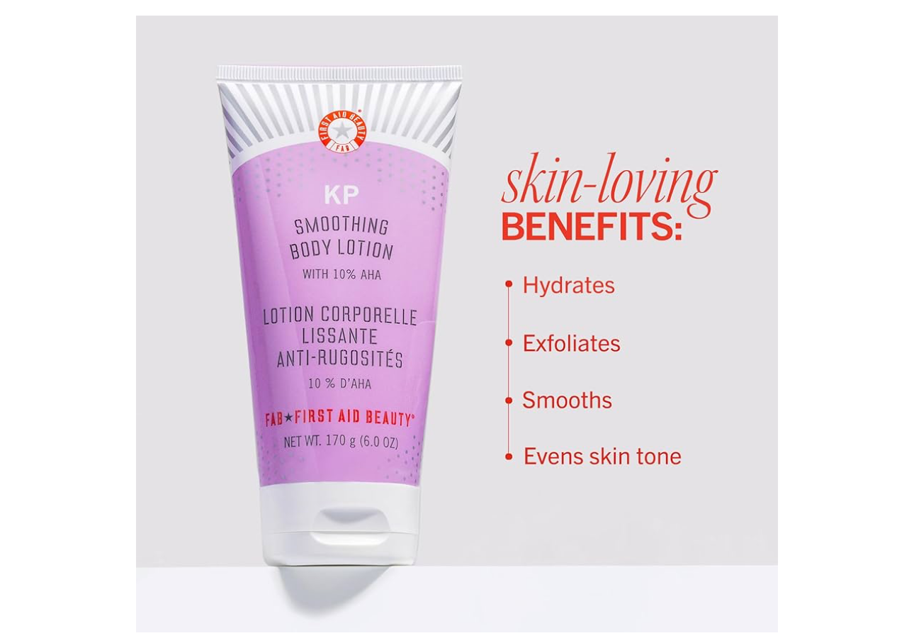 First Aid Beauty- KP Smoothing Body Lotion with 10% AHA