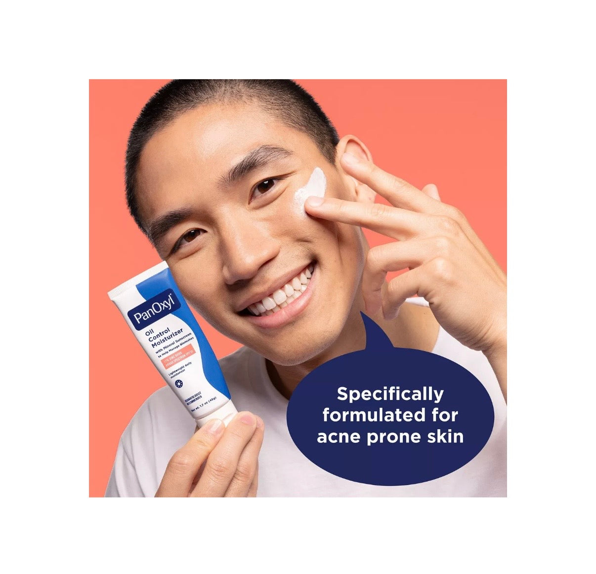 PanOxyl- Oil Control Moisturizer with Broad Spectrum SPF 30 Mineral Sunscreen