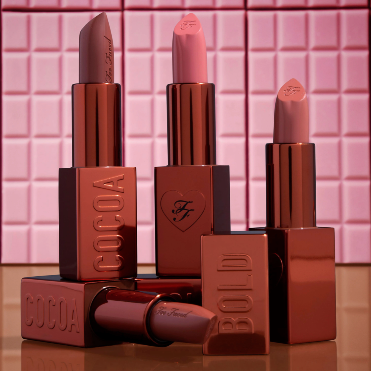 Too Faced- Cocoa Bold Cream Lipstick