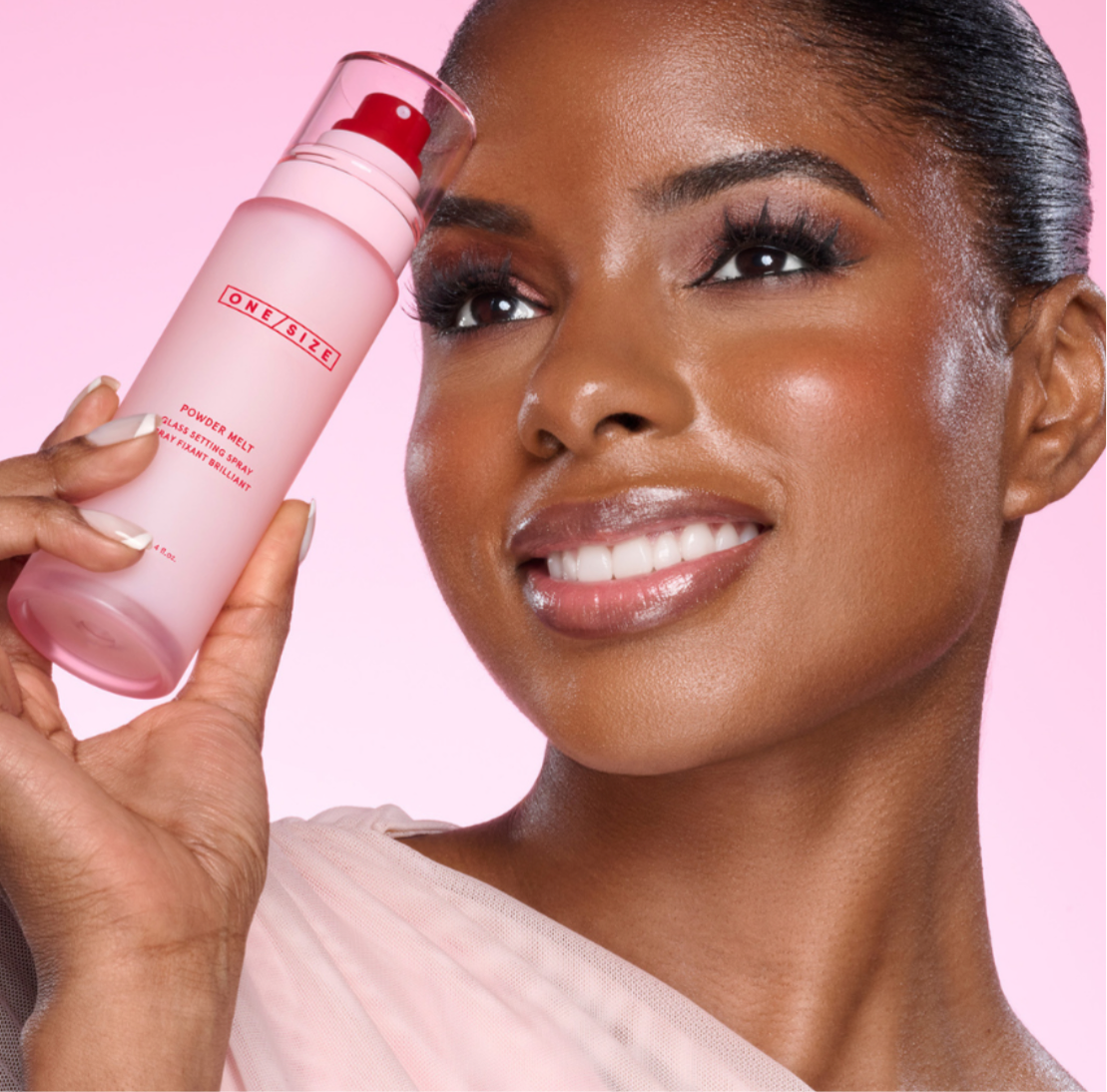 One Size- POWDER MELT GLASS SETTING SPRAY