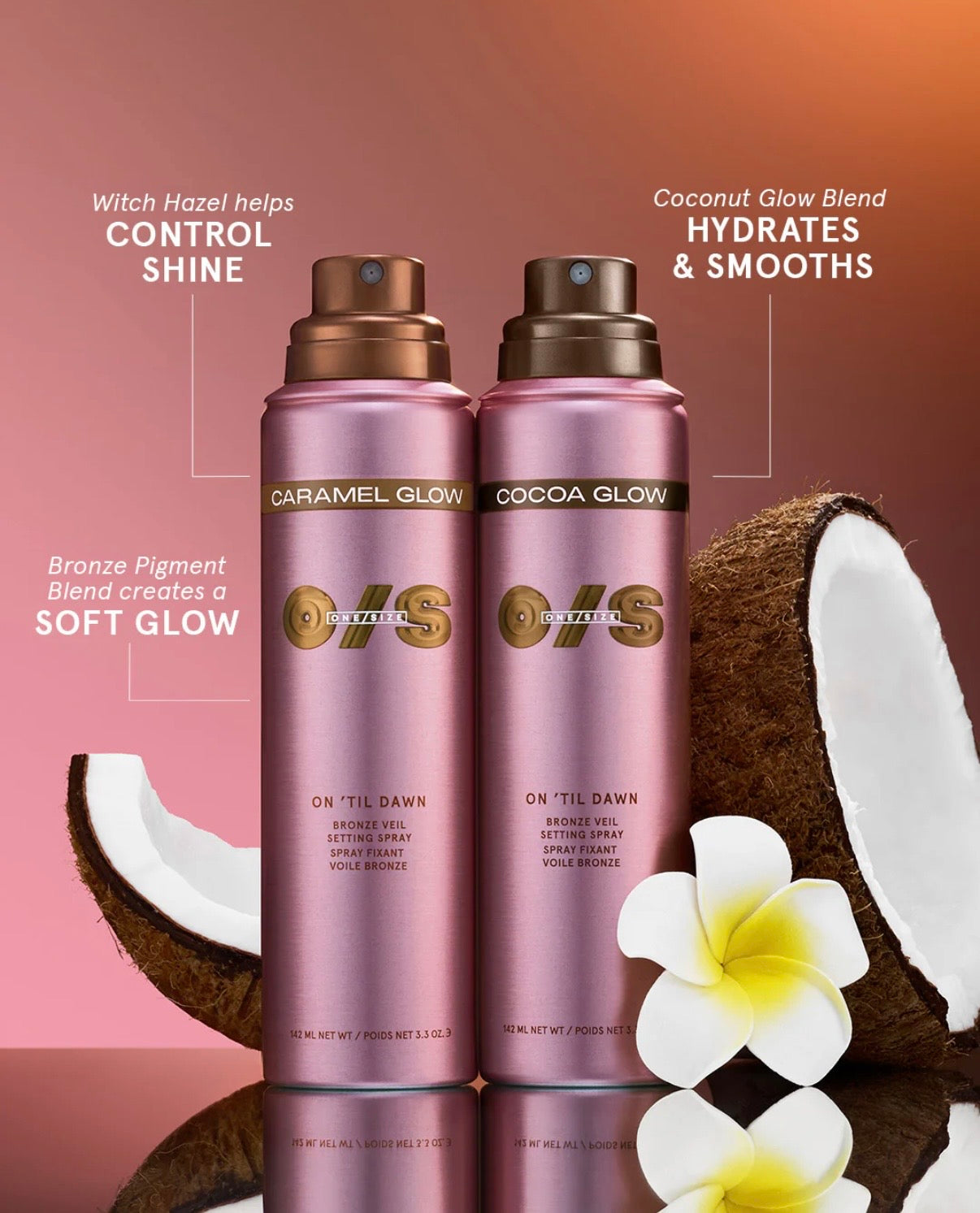 One Size- ON 'TIL DAWN BRONZE VEIL Setting Spray