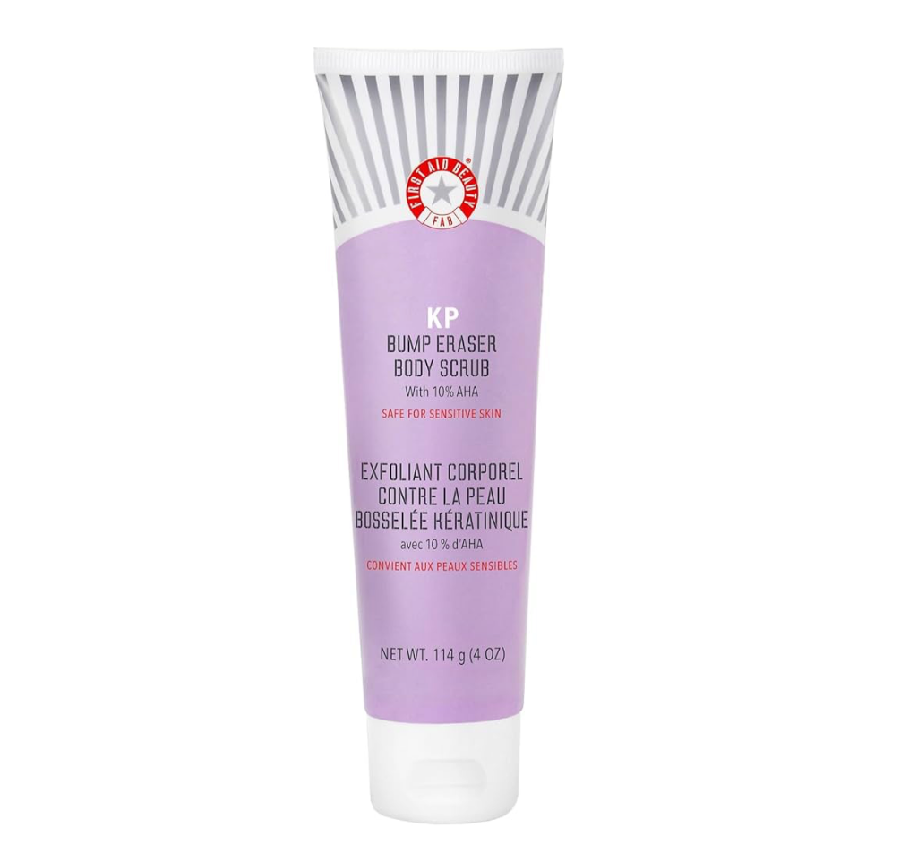 First Aid Beauty- KP Bump Eraser Body Scrub with 10% AHA