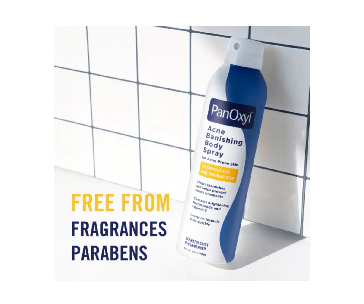 PanOxyl- Acne Banishing Body Spray