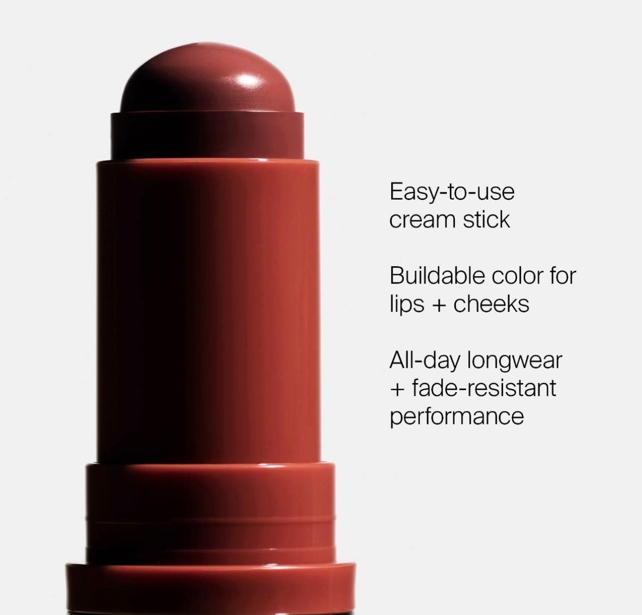 Haus Labs- Color Fuse Longwear Hydrating Glassy Lip + Cheek Blush Balm Stick