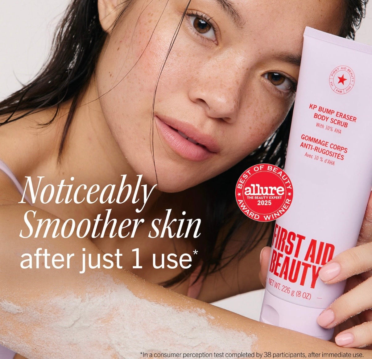 FIRST AID BEAUTY- Smooth Skin Body Bestsellers Body Care Duo with KP Scrub