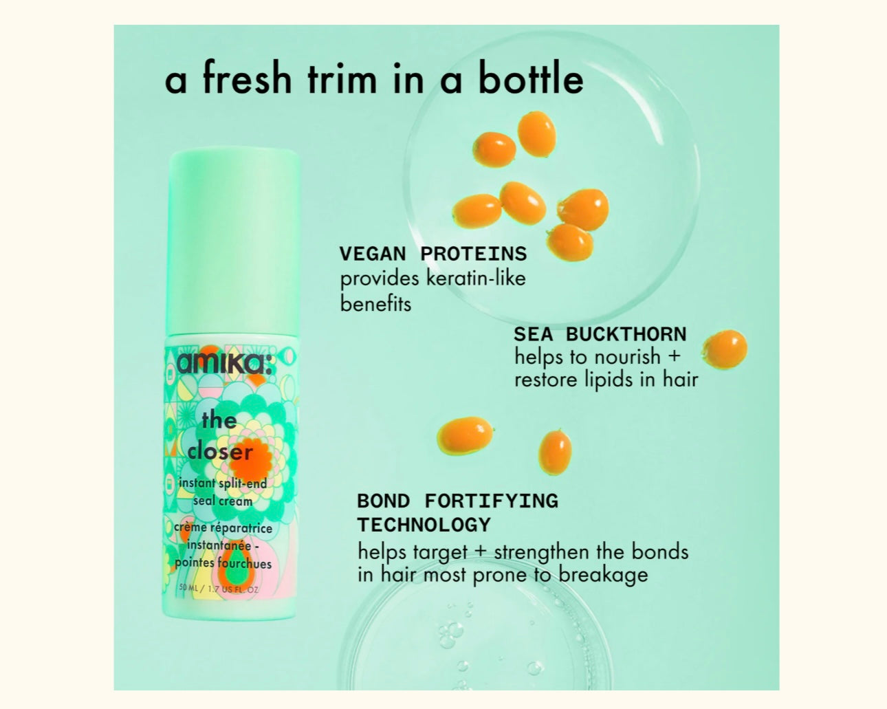 Amika- The Closer -instant split-end seal cream