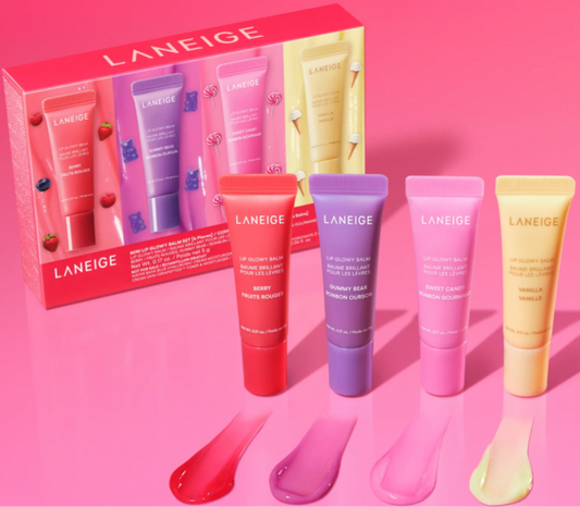 LANEIGE- Mini Lip Glowy Balm Set