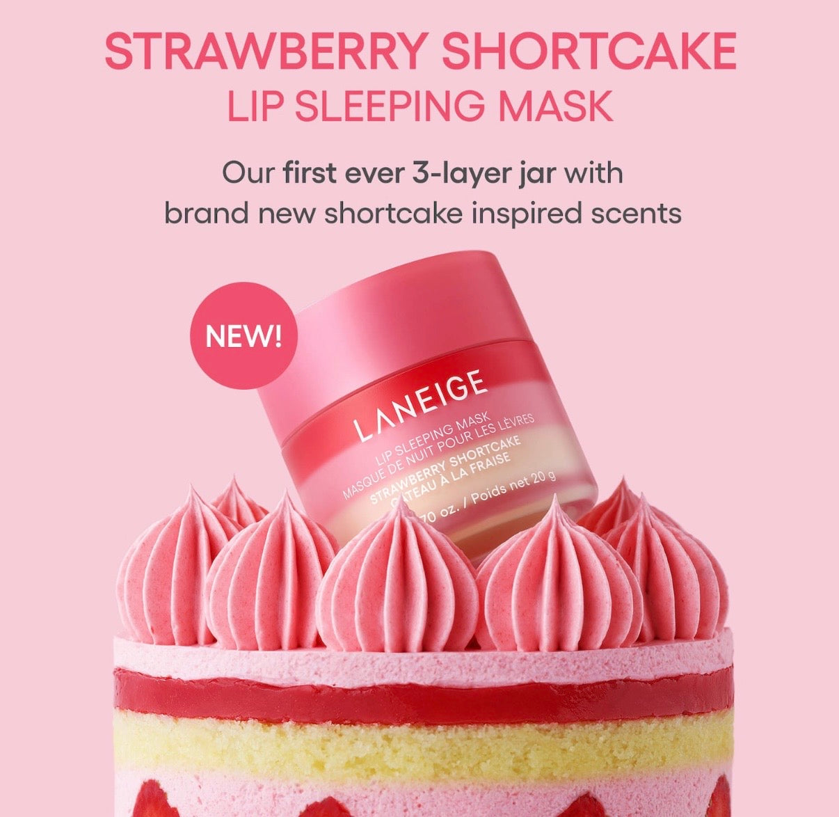 Laneige- Berry Sweet Lip Treatment Minis Trio Set