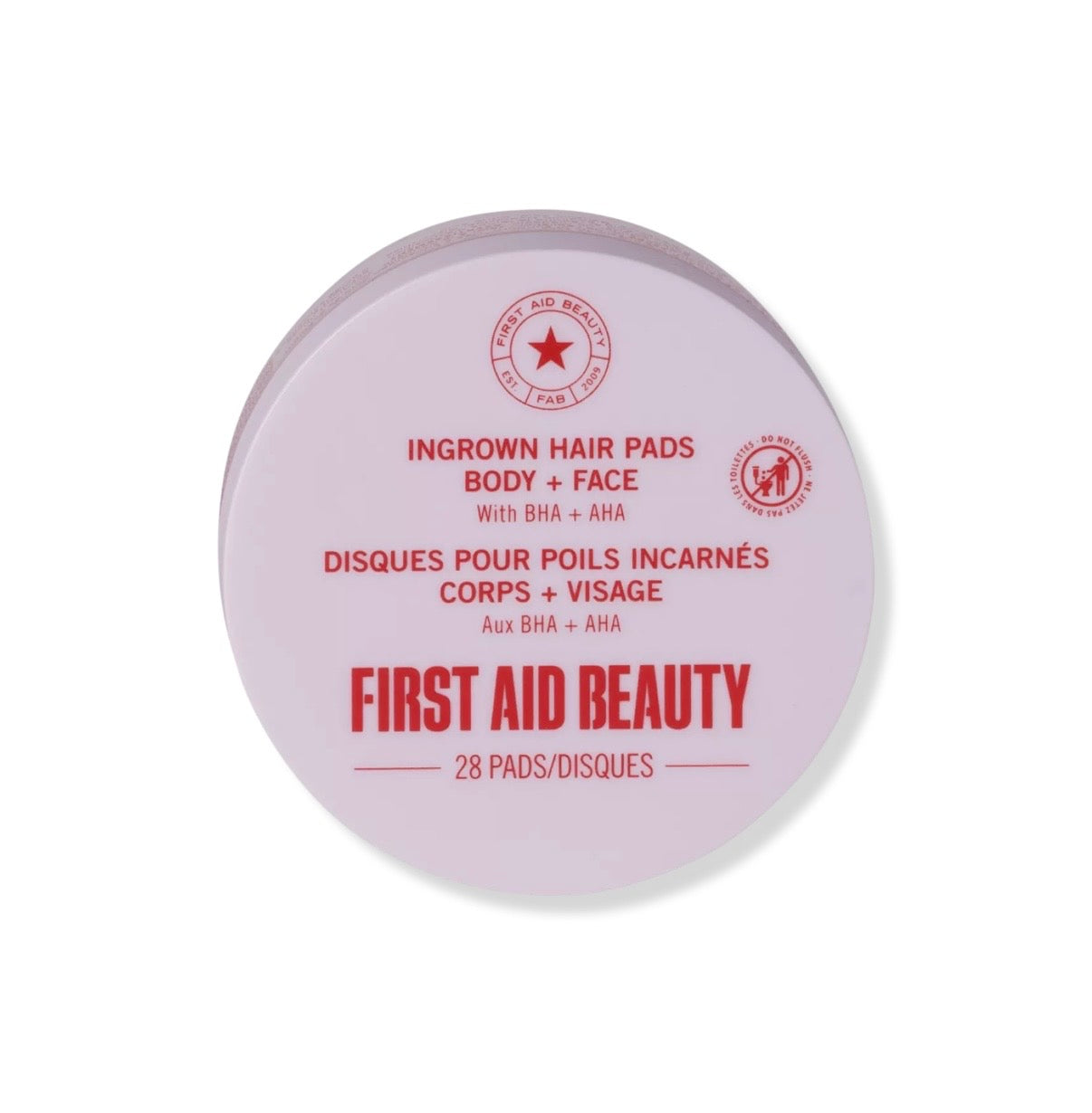 First Aid Beauty- Ingrown Hair Pads with BHA & AHA