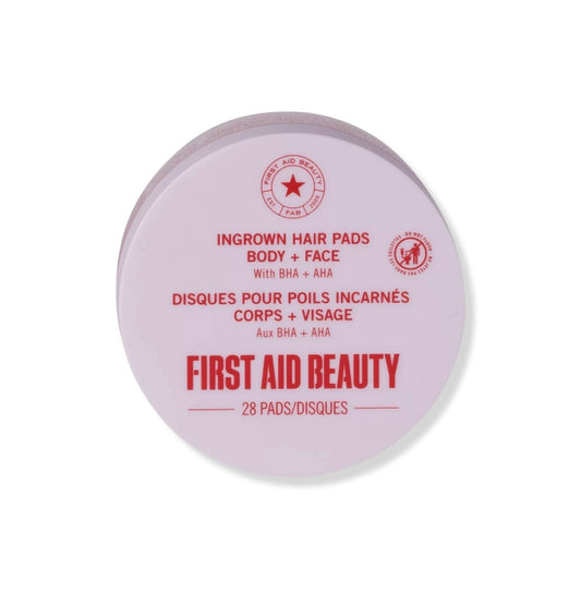 First Aid Beauty- Ingrown Hair Pads with BHA & AHA