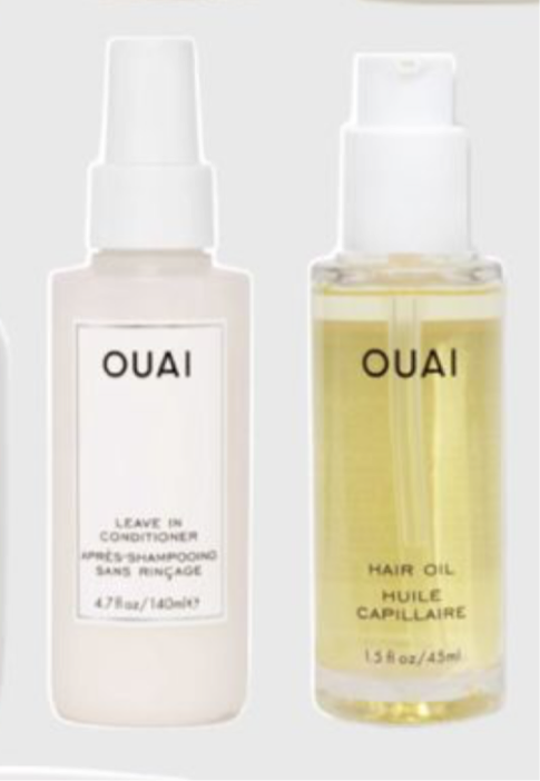 Ouai- Leave In Plus Hair Oil Set