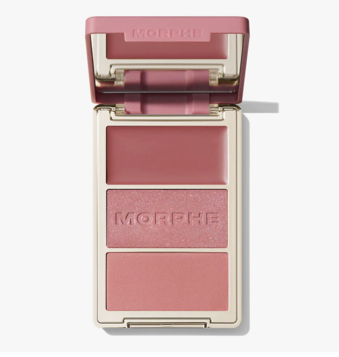 Morphe- Cheek Thrills Multi-Finish Face Trio Palette