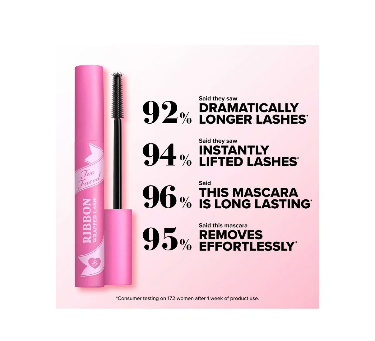 Too Faced- Ribbon Wrapped Lash Extreme Length Tubing Mascara