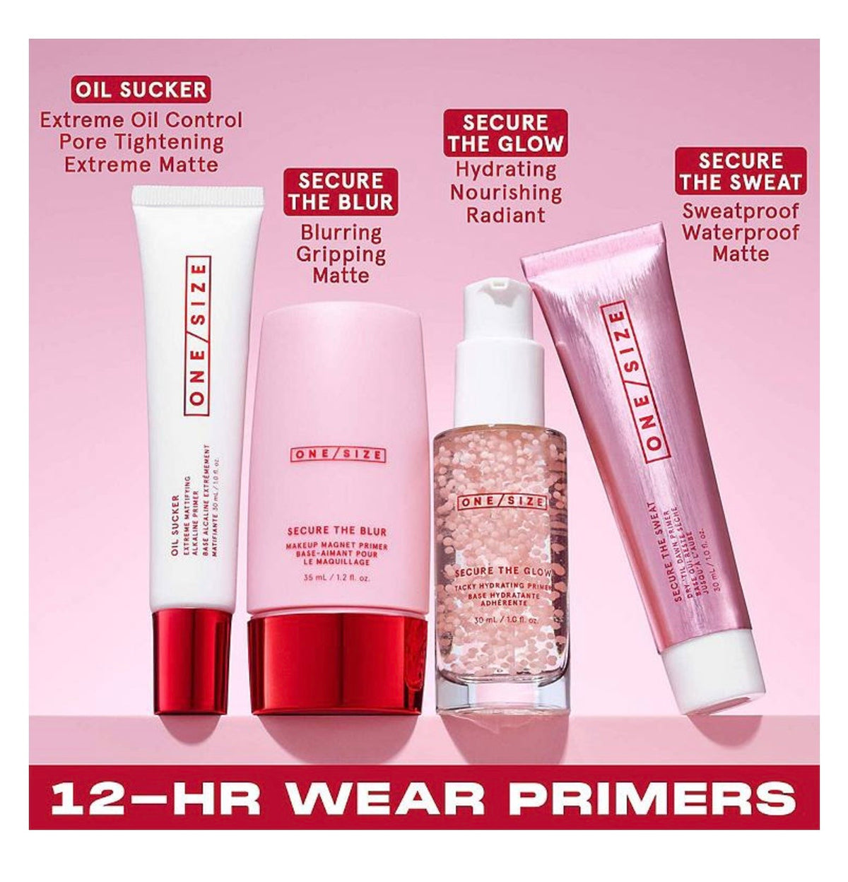 ONE/SIZE- Secure The Sweat Waterproof Mattifying Primer