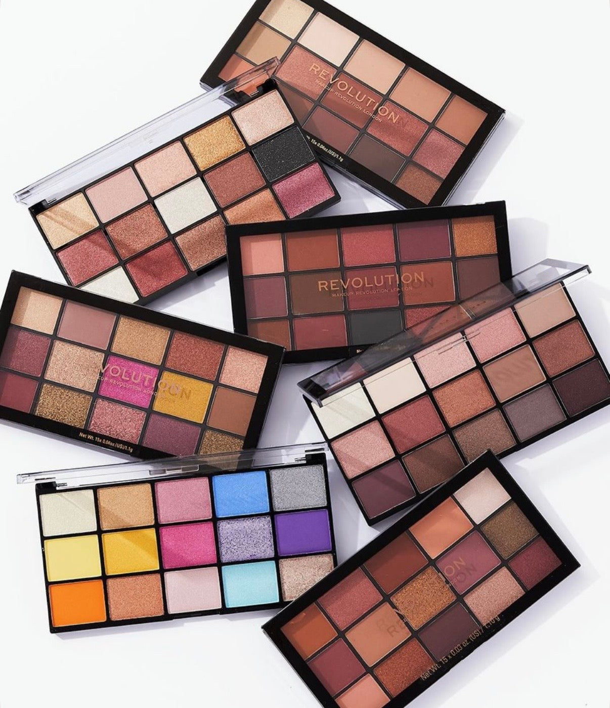 Revolution-Reloaded Eyeshadow Palettes