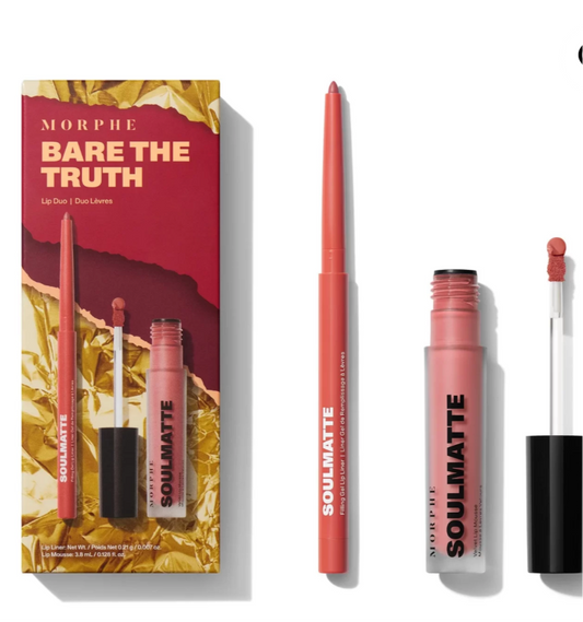Morphe- Bare the Truth Lip Duo