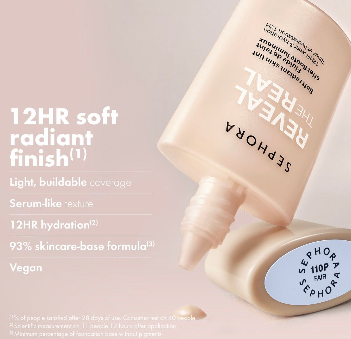 Sephora- Reveal The Real 12HR Soft Radiant Skin Tint
