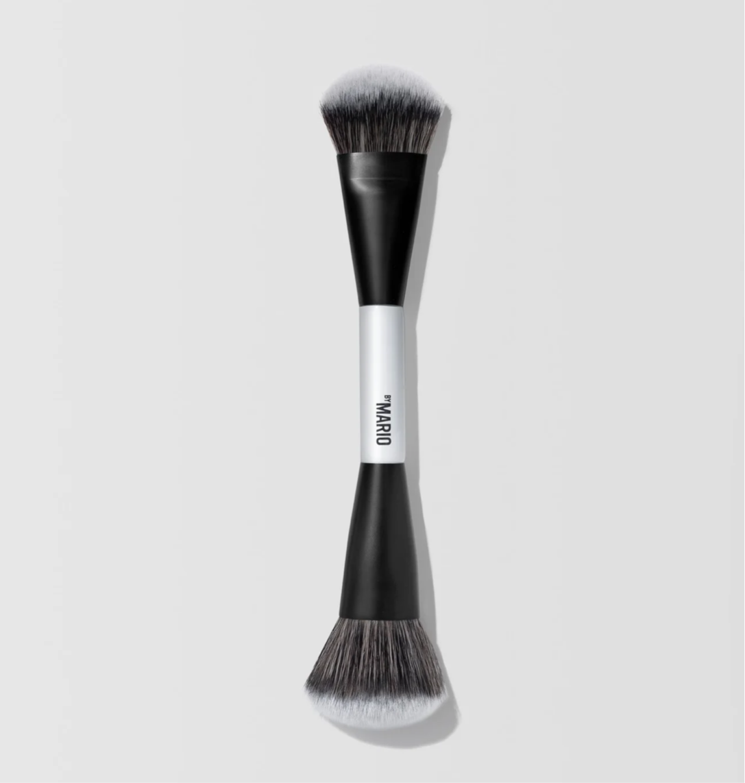 By Mario-F4 DUAL-ENDED FOUNDATION AND FACE BRUSH