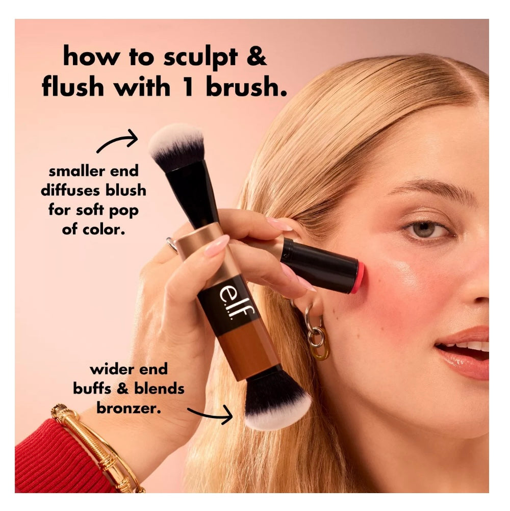 Elf- Cream Blush & Bronzer Duo Brush