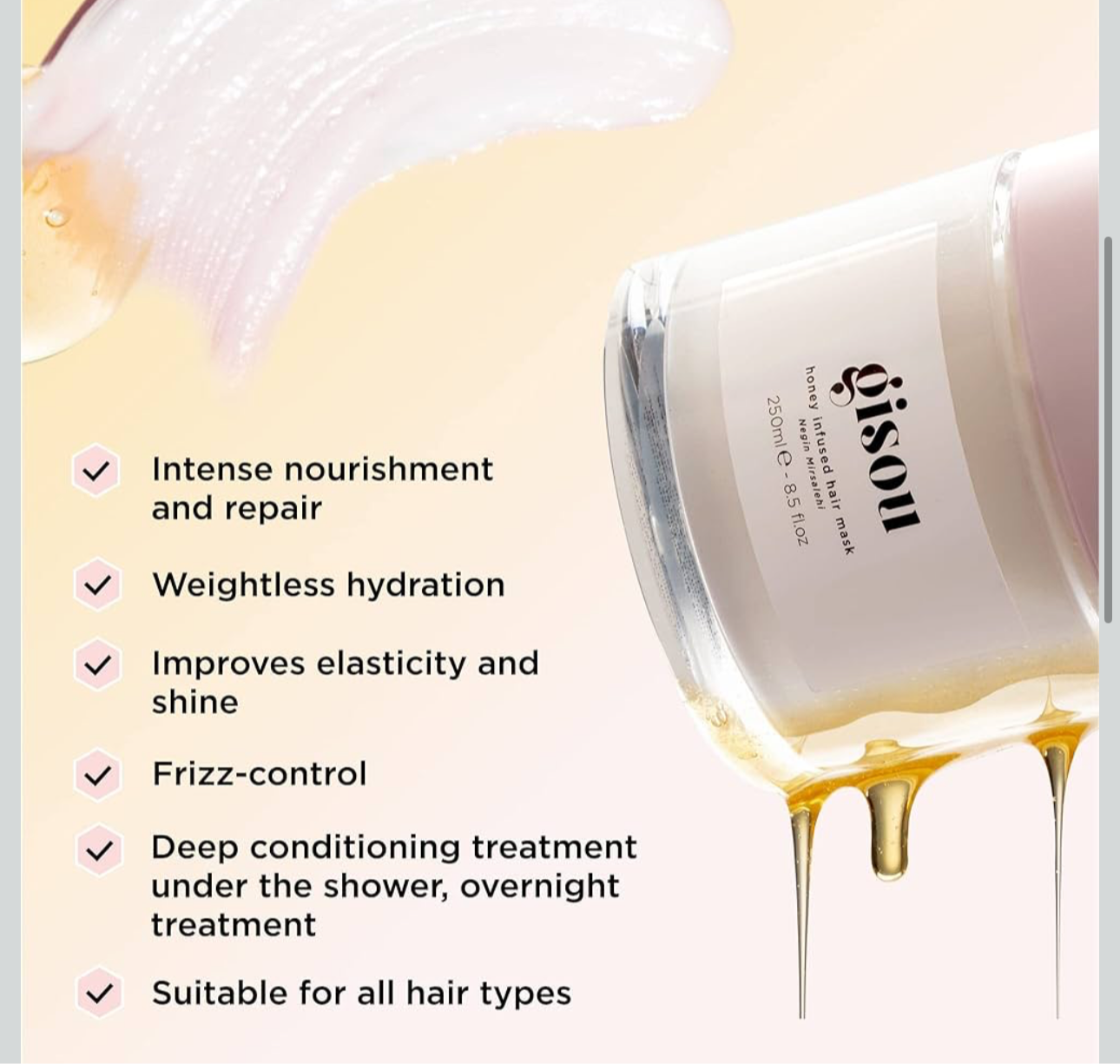 gisou-Honey Infused Hair Mask