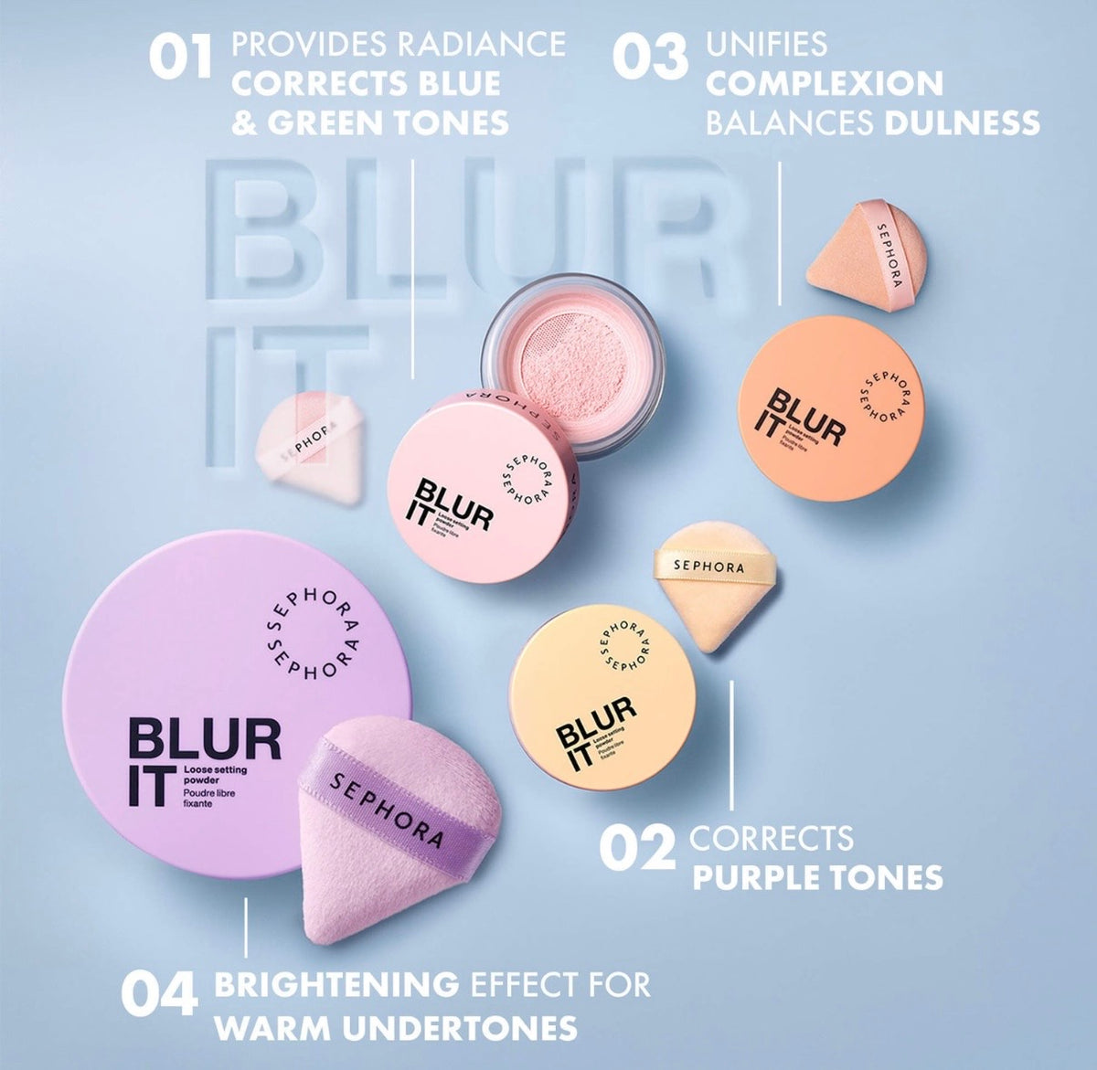Sephora- Blur It Loose Setting Powder