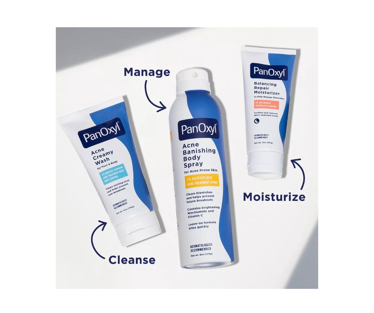PanOxyl- Acne Banishing Body Spray
