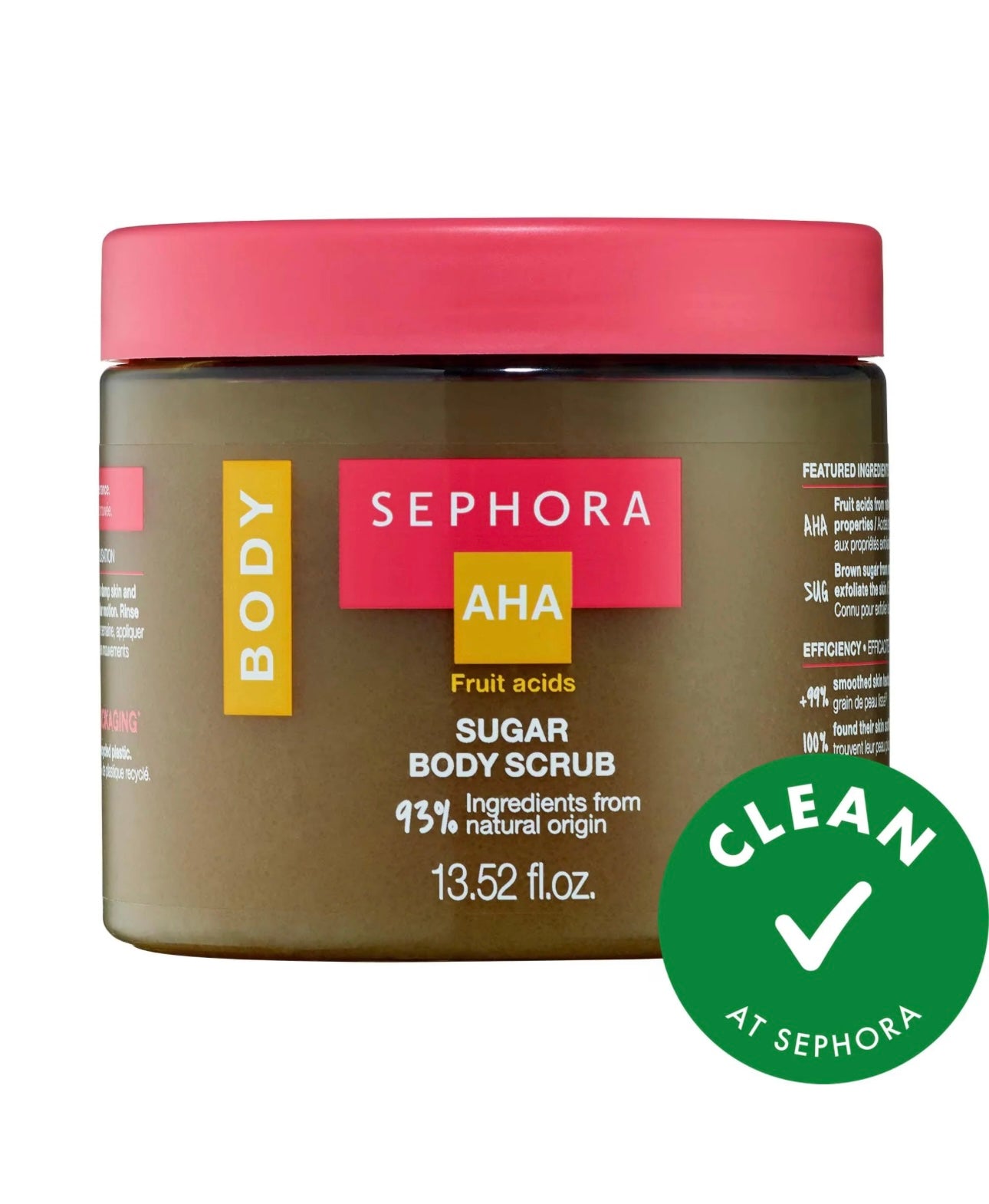 Sephora-  Sugar Body Scrub with AHA
