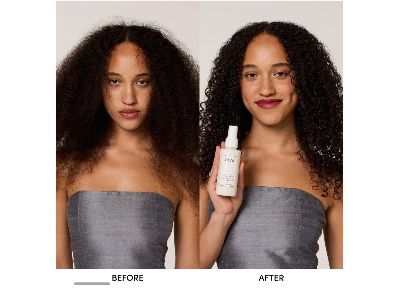 OUAI-Detangling and Frizz Fighting Leave In Conditioner