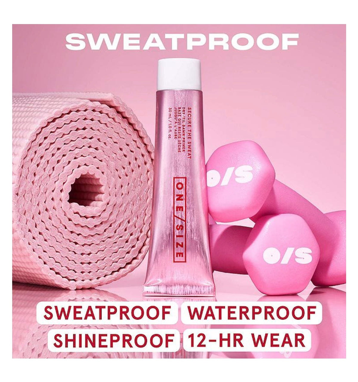 ONE/SIZE- Secure The Sweat Waterproof Mattifying Primer