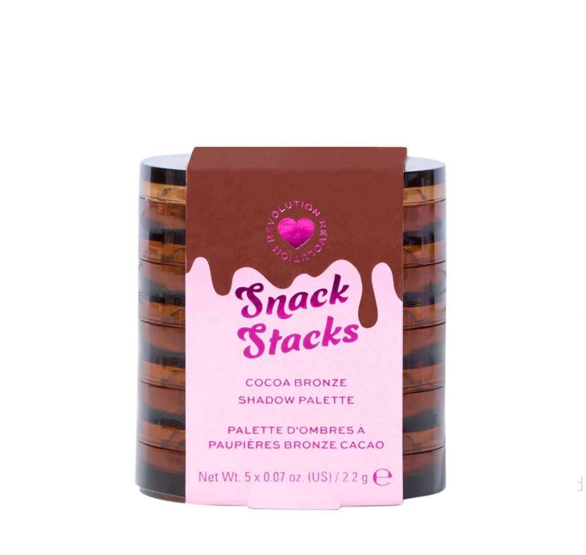 Revolution- I Heart Revolution Snack Stacks Shadow Palette Cocoa Bronze