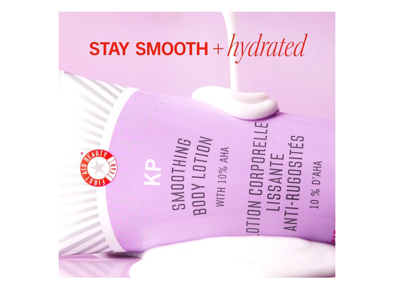 First Aid Beauty- KP Smoothing Body Lotion with 10% AHA