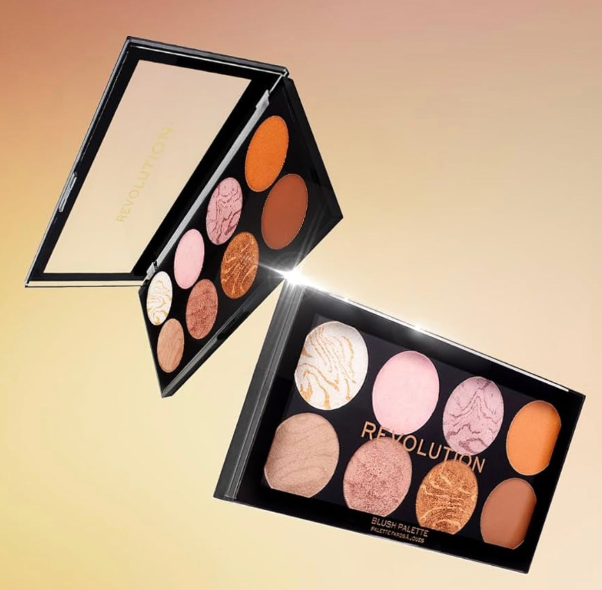 Revolution- Ultra Blush Palette Golden Sugar