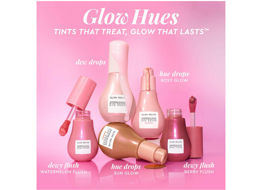 GLOW RECIPE -Watermelon Glow Niacinamide Dewy Flush -
Brightening Serum Blush
