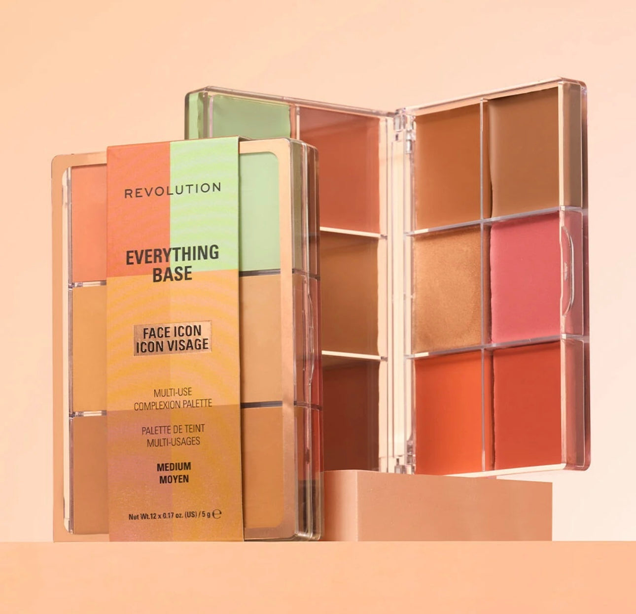 Revolution- Everything Base Face Icon Complexion Palette