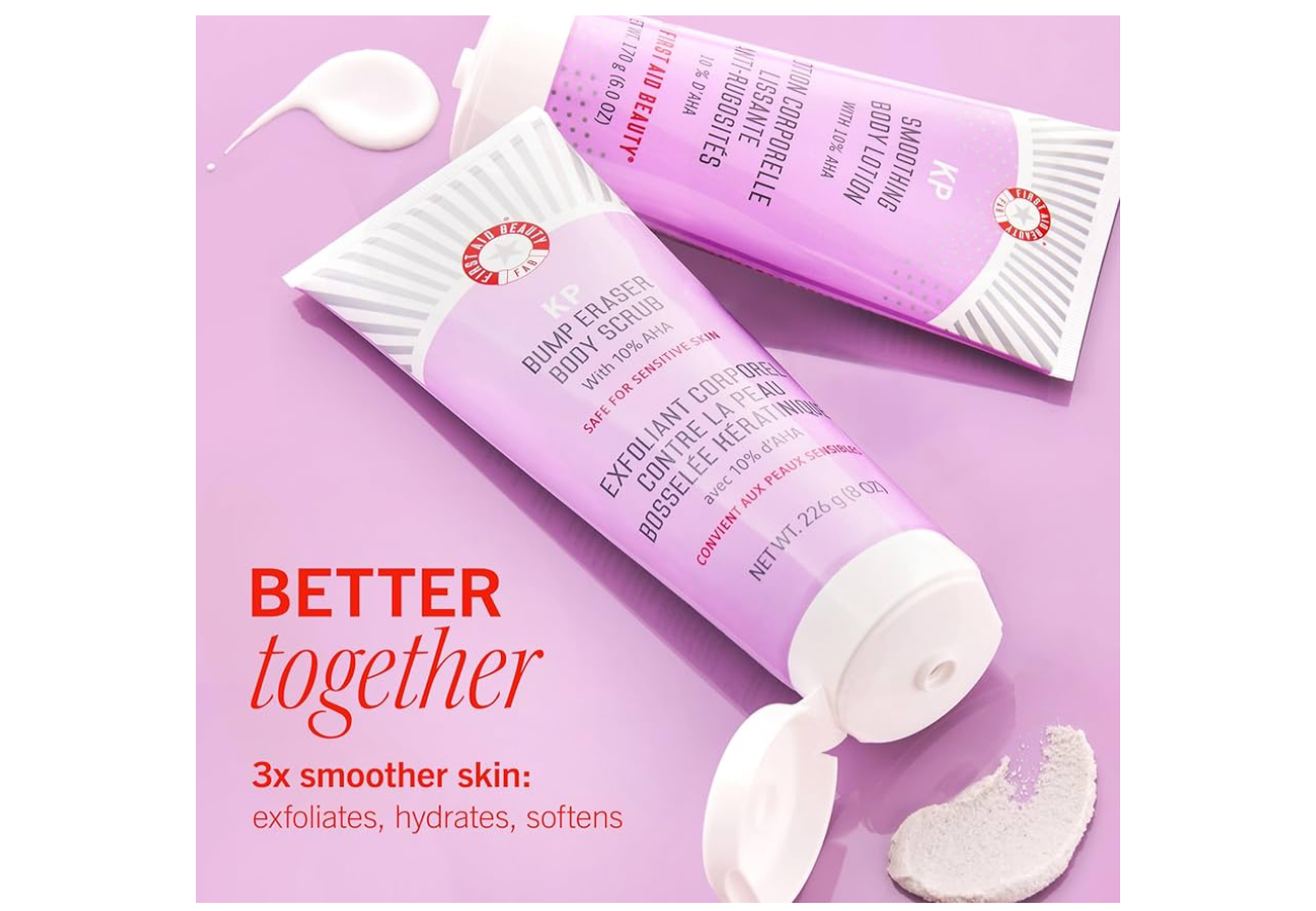 First Aid Beauty- KP Smoothing Body Lotion with 10% AHA