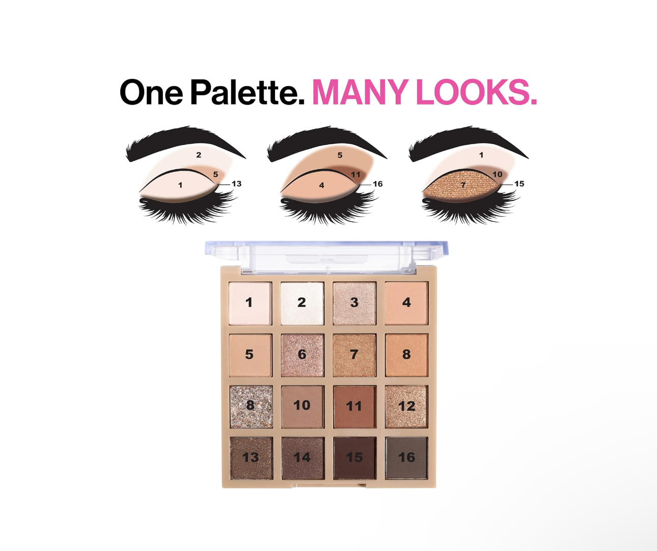 Wet n Wild- 16 Pan Eyeshadow Palette