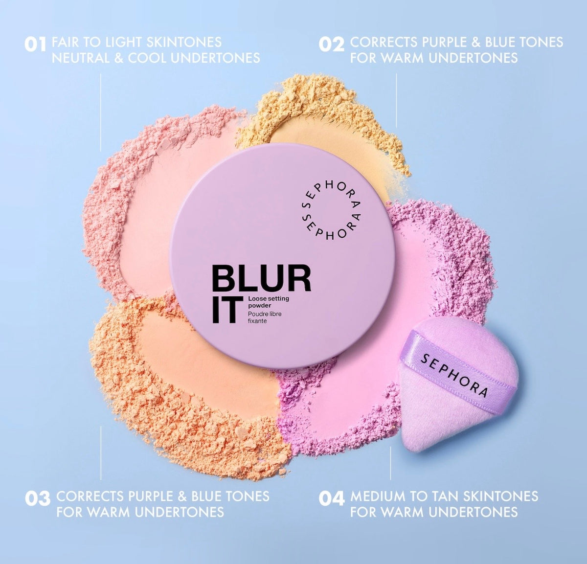 Sephora- Blur It Loose Setting Powder