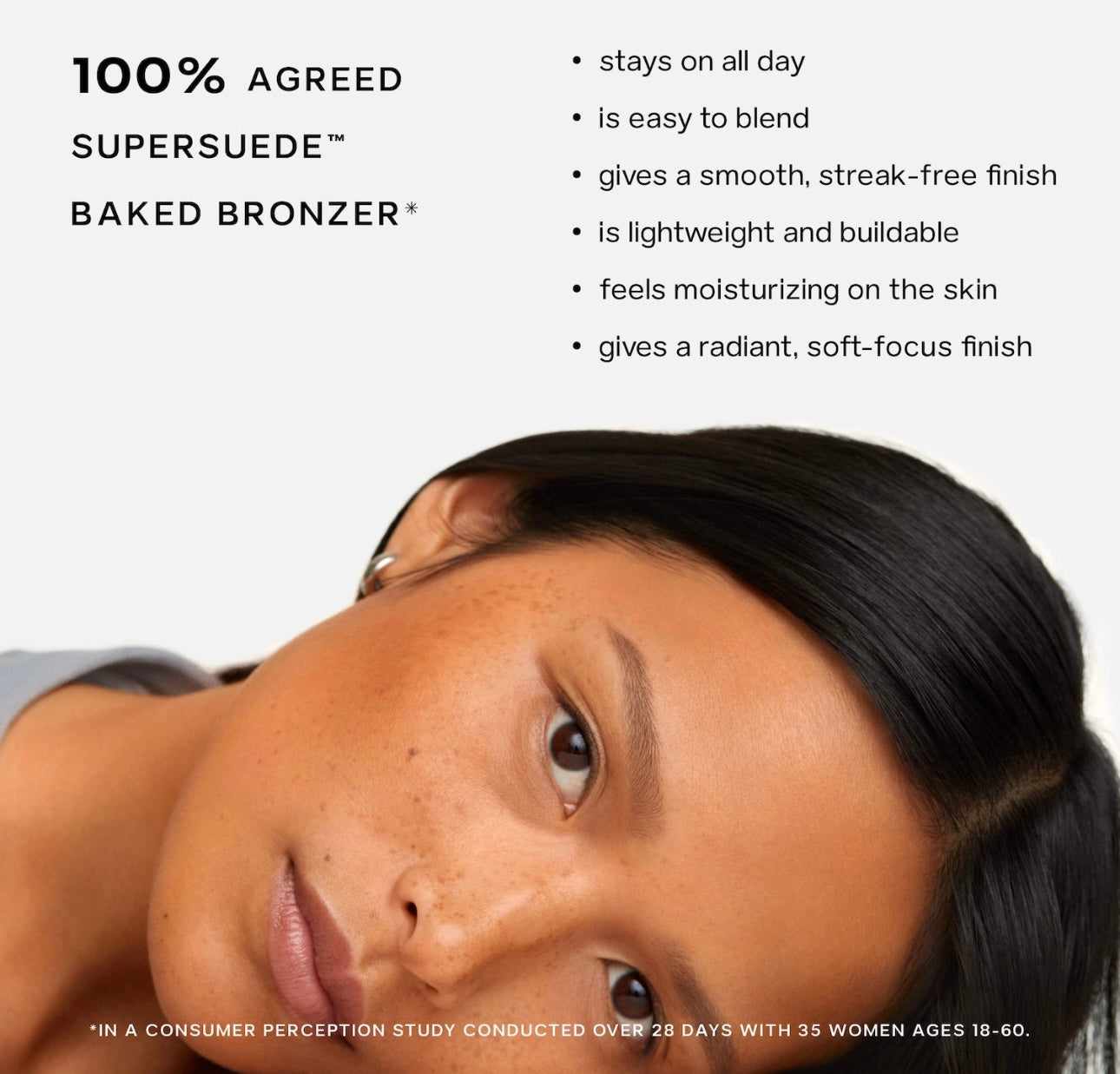SAIE- SuperSuede™ Radiant Talc-Free Baked Powder Bronzer