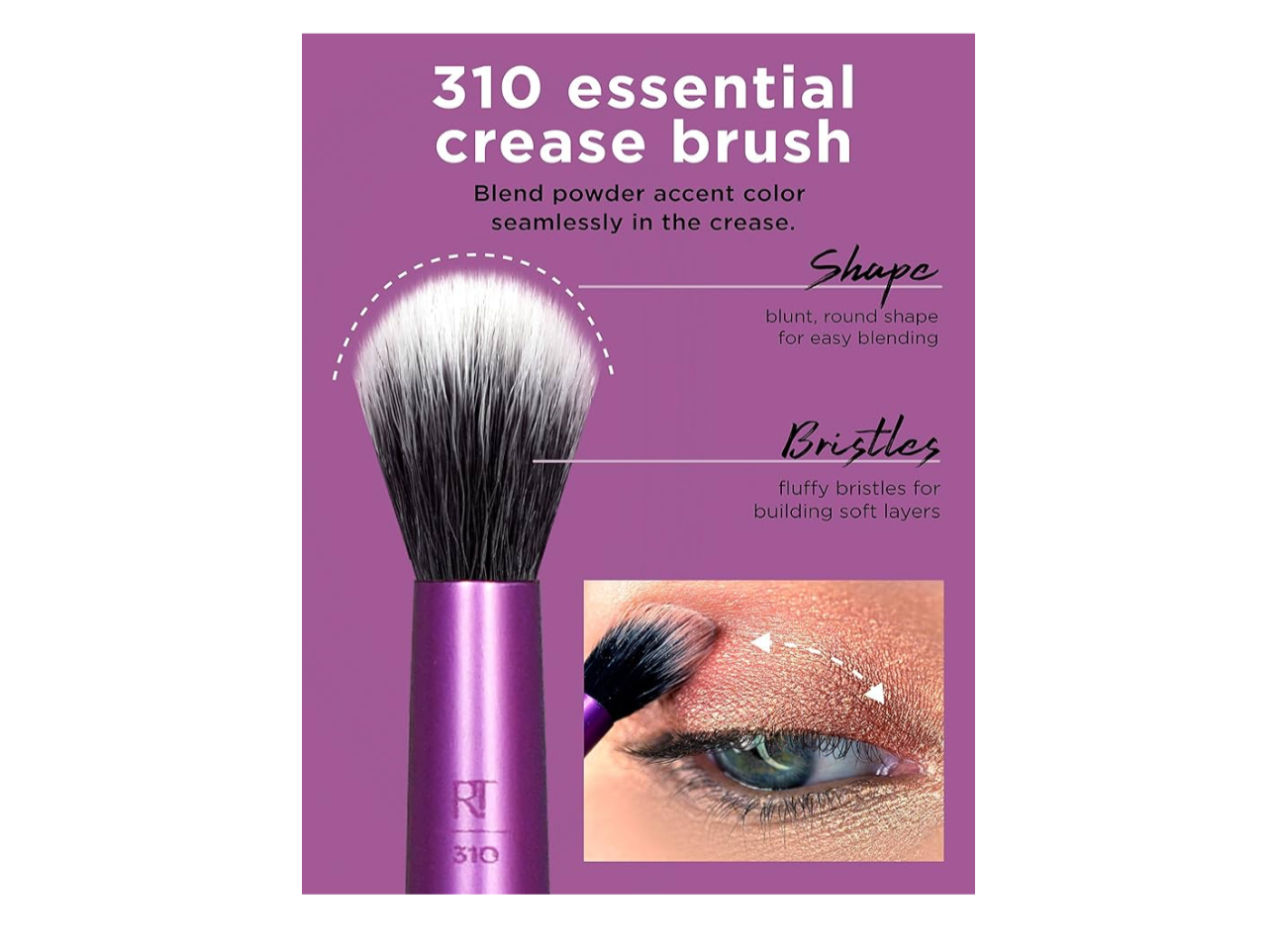 Real Techniques- Enhanced eye set for shadow + eyeliner + mascara