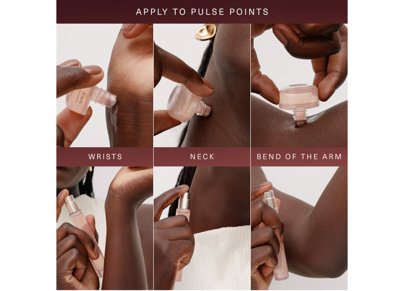 Rare Beauty- Mini Rare Eau de Parfum Set with Vanilla and Caramel