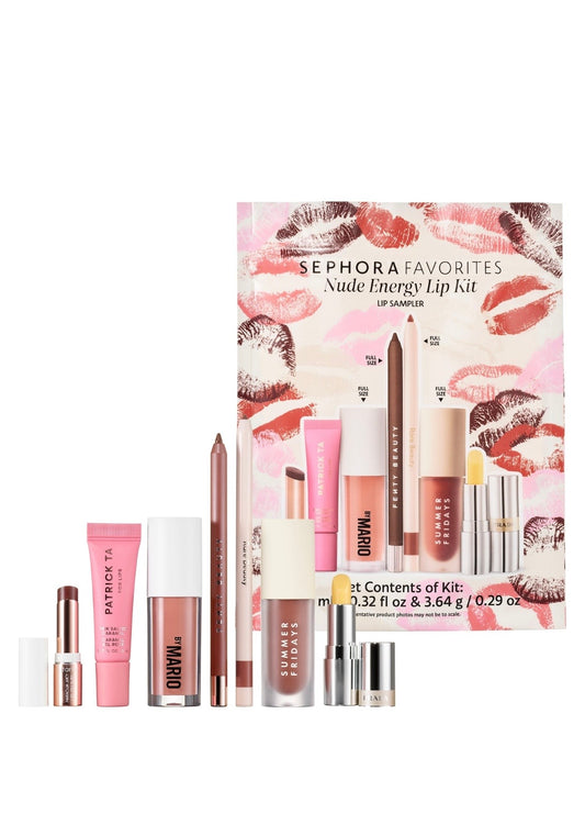 Sephora Favorites- Nude Energy Lip Kit Makeup Set